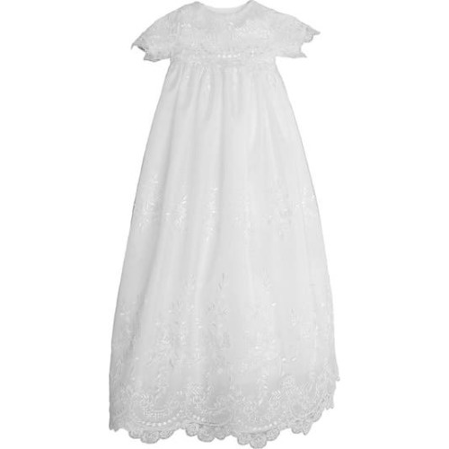 Christening Gown, Shawl, Slip & Bonnet Set, Newborn