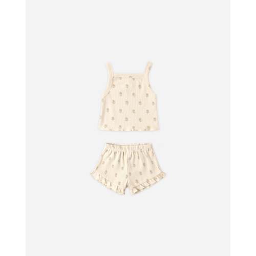 Evie Tank + Shortie Set Buttercup – Quincy Mae