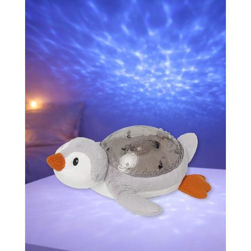 Cloud b Ocean Projector Nightlight with 2 White Noises & 2 Soothing Sounds | Adjustable Settings | Cry Sensor | Tranquil Turtle - Pink (Rechargeable)