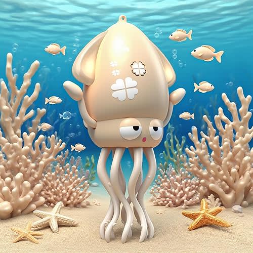 SWTOIPIG Electric Dancing Octopus Toy Crawling Tummy Time White
