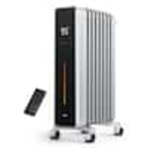 DREO 1500-Watt 25.71 in. Electric Oil Filled Radiator Heater with Remote Control DR-HSH011