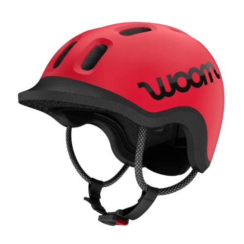 Woom Ready Kids Helmet, Small, Without Light, Woom Red