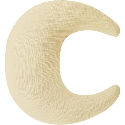 SWESEN Nursing Pillow Cover, Soft Removable Cover for Breastfeeding Pillows, Pillow Slipcover for Baby Boys and Girls, Comfortable & Breathable, Wheat, Washable (Only Cover)