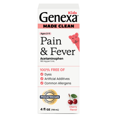 Kids' Pain & Fever Cherry Flavor