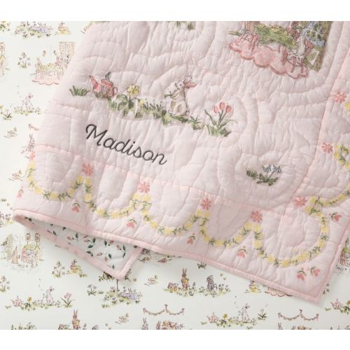 Riley Sheehey English Garden Baby Quilt | Pottery Barn Kids