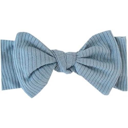 Copper Pearl Baby Bows: Stylish Headbands for Baby Girls, Premium Soft and Stretchy Baby Headbands, Perfect for Newborns, Trendy Designs - Atlantic