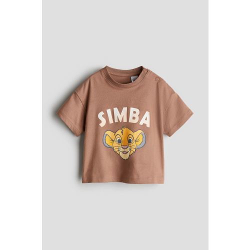 Motif-detail Cotton T-shirt