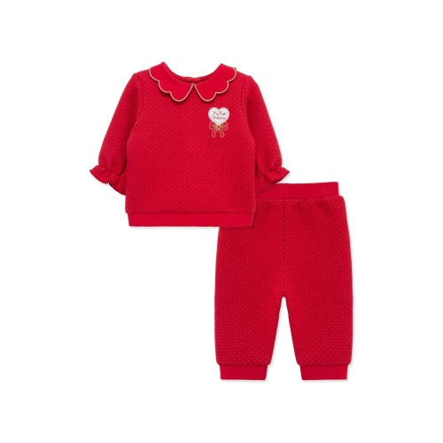 First Christmas Holiday Top & Joggers Set