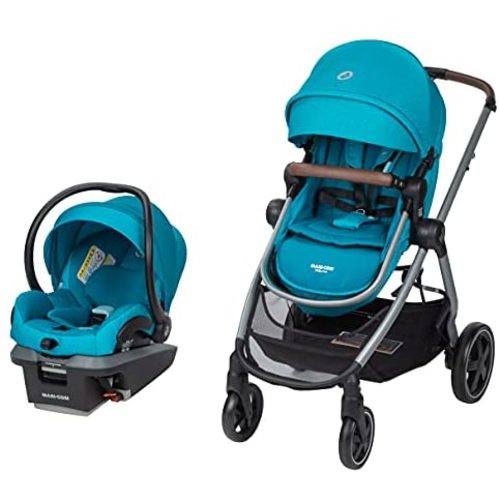 Maxi-Cosi Zelia²Max 5-in-1 Modular Travel System, Tetra Teal