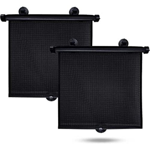 EcoNour Car Window Shades for Windows (2 Pack) | Shade Automotive Interior Sun Protection Large Offers Complete from UV Rays and Glare 18" x 20"