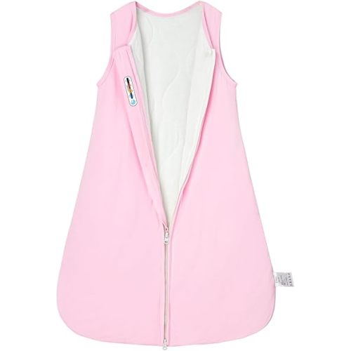 Freejoy Viscose Made From Bamboo Baby Sleep Sack, 1.5 TOG Infant Toddler Wearable Blanket, Buttery Soft Sleeping Bags