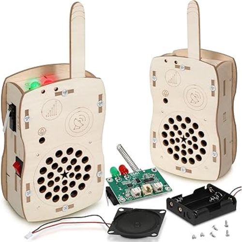 Stem Projects Walkie Talkies Toys for Boys Age 8-12 12-14 Science Kit