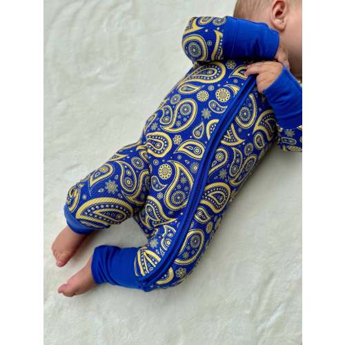 Blue Paisley