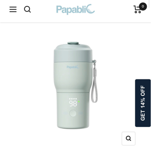 Papablic Portable Bottle Warmer & Sterilizer Pro