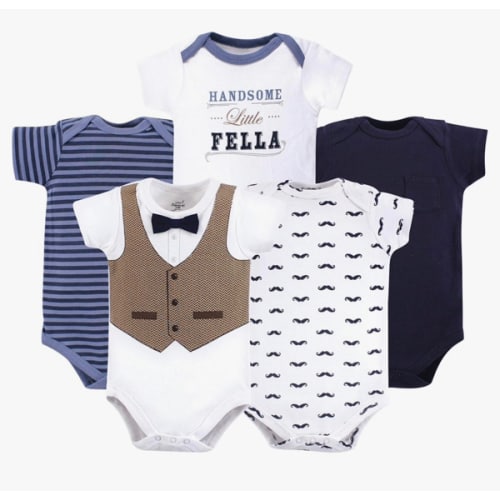 Little Treasure Unisex Baby Cotton Bodysuits