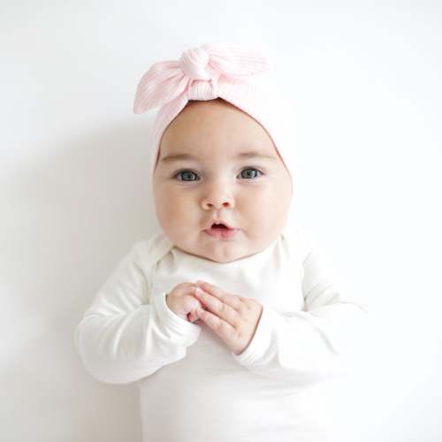 Ribbed Headwrap in Sakura