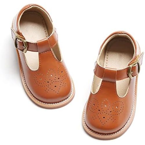 Felix & Flora Toddler Little Girl Mary Jane Dress Shoes - Ballet Flats for Girl Party School Shoes