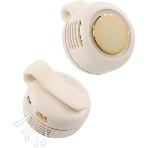 Portable Silent Mini Bladeless Fan Clip On | White