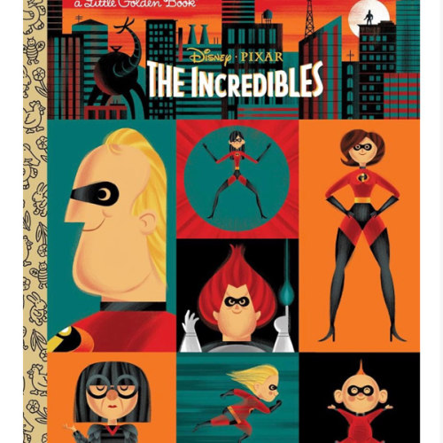 The Incredibles (Disney/Pixar The Incredibles) (Little Golden Book)