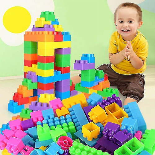Classic Building Blocks Large Building Bricks Set For All Ages, Boys & Girls, Birthday