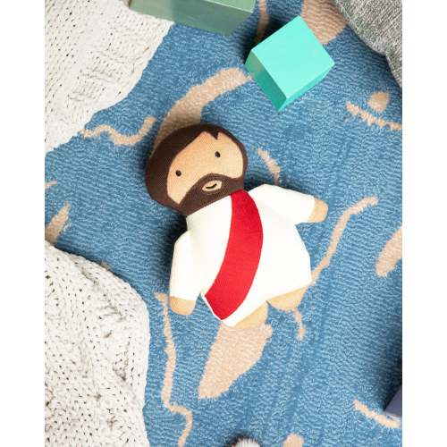 Jesus Plush Rattle Doll | Be A Heart Toy