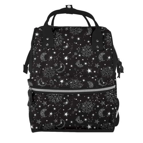 Defioc Space Galaxy for Baby Diaper Bag Backpack - Baby Bag for Boys & Girls - Diaper Backpack - Large Travel Diaper Bags- Baby Registry Search & Shower Gifts