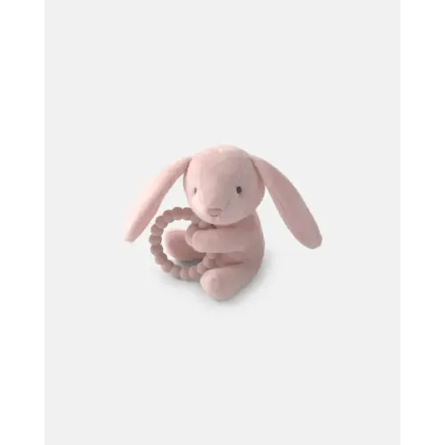 Girls Bunny Plush Teether - Pink | Carter's