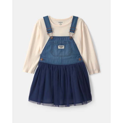 Oshkosh B'gosh Toddler Girl Skirtall and Top Outfit Set, 2-Piece, Sizes 2T - 5T