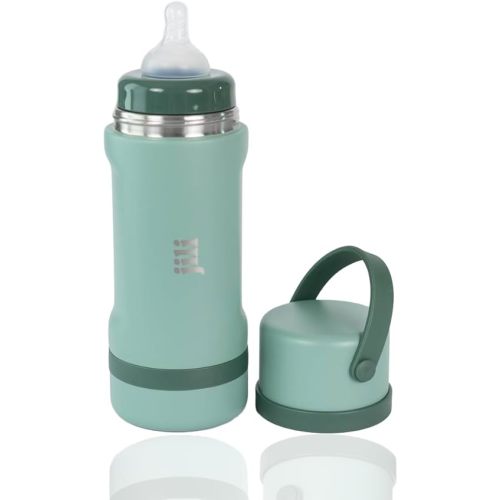 Jili All-in-One Baby Bottle, Sage