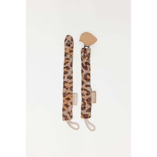 Leopard - Pacifier Clip Set – WildBird