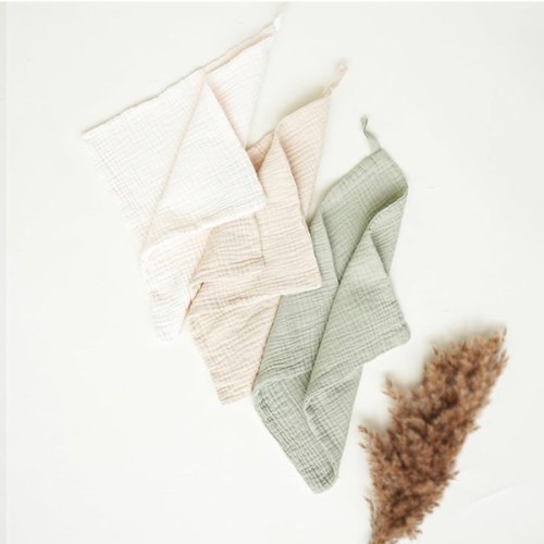 Konssy Muslin Washcloths (7-pack)
