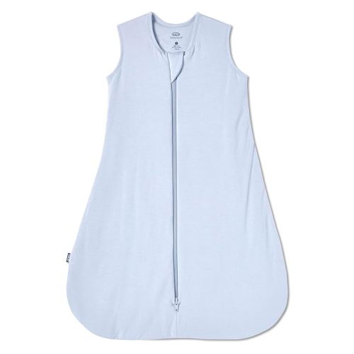 HALO SuperSoft Bamboo Wearable Blanket 1.5 TOG – Buttery Soft, Plush Baby Sleep Sack for Newborns, Infants & Toddlers, Hip-Healthy Design, Machine Washable, 6 – 12 Months, Medium, Blue Fog