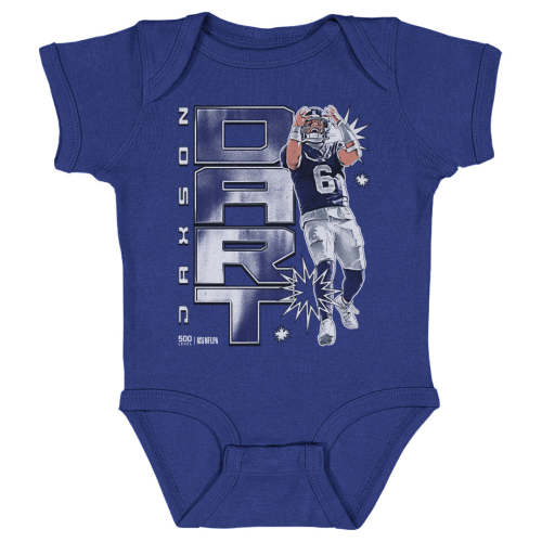 Jaxson Dart New York G Vertical Kids Baby Onesie – 500 LEVEL