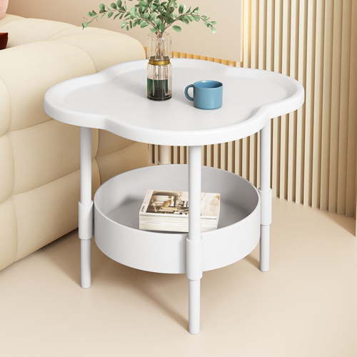 Tyidzon End Table Small Bedside Table with Storage Modern Round End Tables Living Room, Bathroom，Bedroom, Nursery, Laundry Nightstand