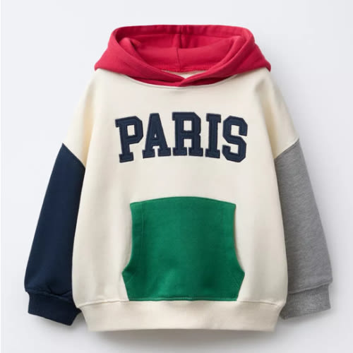 COLOR BLOCK JOGGING SWEATSHIRT - Multicolored | ZARA United States