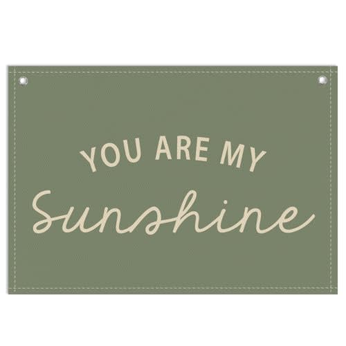 You Are MY Sunshine Boys Room Decor Wall Hanging,Long Live Boyhood Nursery Banner,Boho Classroom Playroom Canvas Art for Toddler & Kids,Baby Wall Decor or Bedroom for birthday Gift-B02