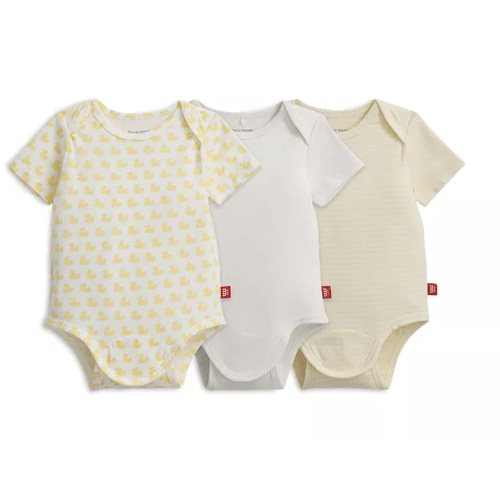 Unisex Bodysuit Bundle, Pack of 3 - Baby