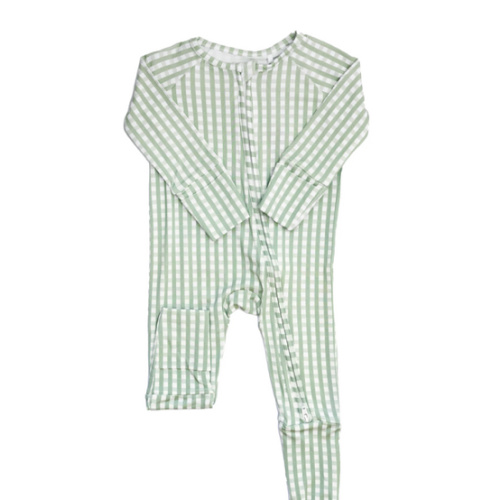Sleep Romper - Gingham