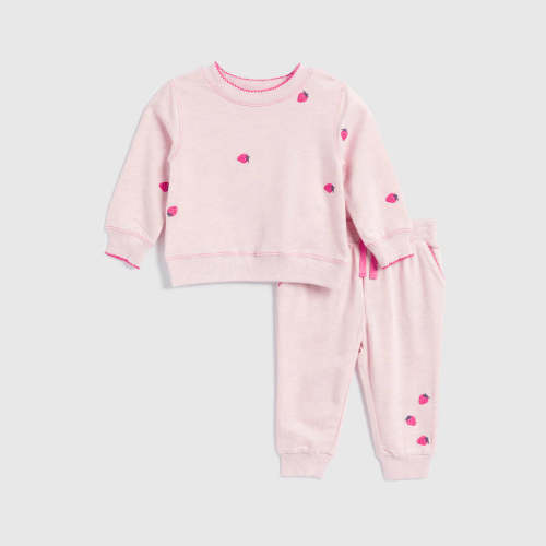 Infant Girl Berry Sweet Pullover Set | Splendid