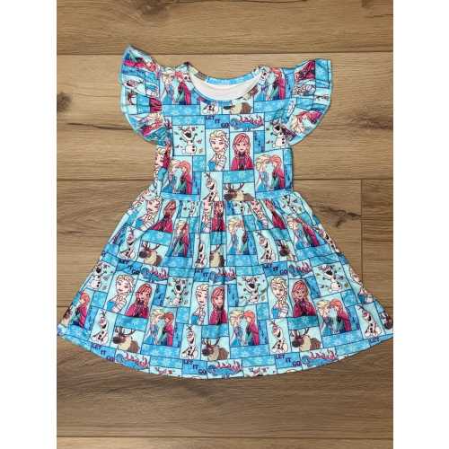 Let It Go Comic Panel Dress