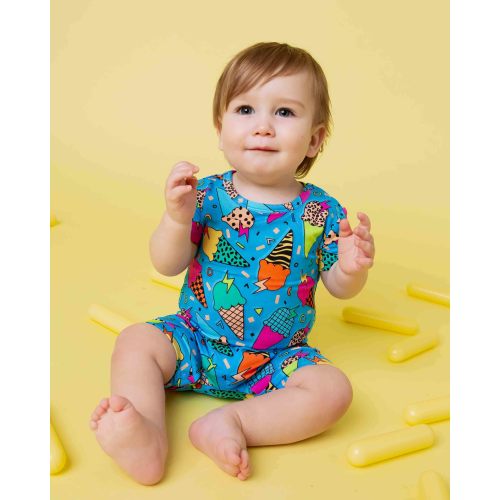 Brain Freeze Shortie Romper