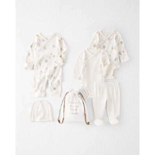 Baby 6-Piece Organic Cotton Hand-Picked Gift Set - Little Planet | Carter's