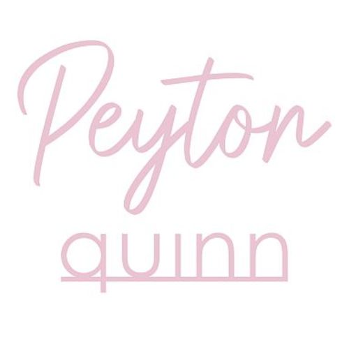 Personalized Peyton Quinn Combo Name, Blush
