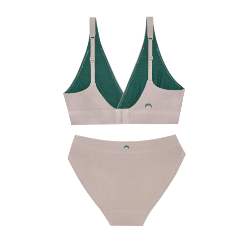 Crossover Bra & Bikini Set