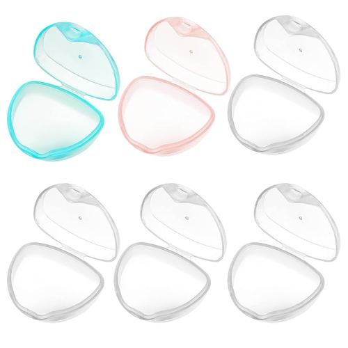 Pacifier Case, 6 Pcs Pacifier Holder Cases, Pacifier Box, Baby Pacifier Case Holder Container Boxes for Pacifier Accessories, Pacifier Clips, Baby Pacifier, Keep Pacifier Clean