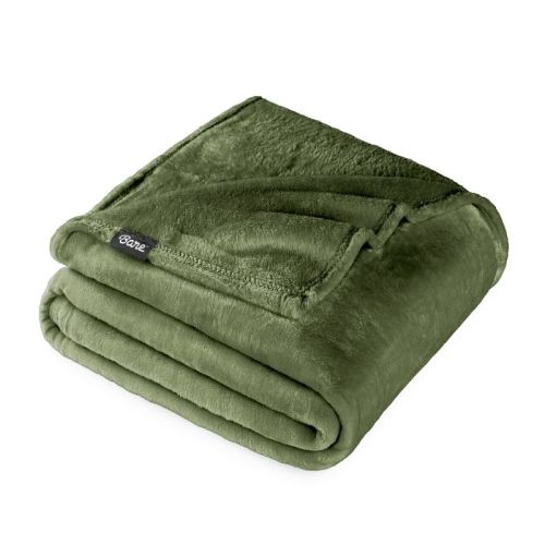 Microplush Fleece Bed Blanket by Bare Home