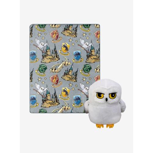 Harry Potter Hedwig Magic Hugger Pillow and Throw Set