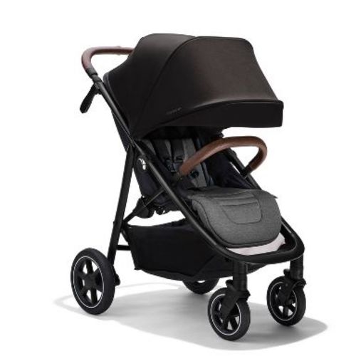 Baby Jogger City Mini Air Lightweight Stroller - Rich Black: Folds for Easy Transport, 8.5" Rubber Wheels, 50 lbs Max Weight Capacity