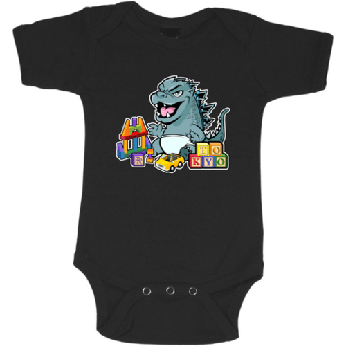 Baby Godzilla Graphic Onesie or Tee – Spooky Baby