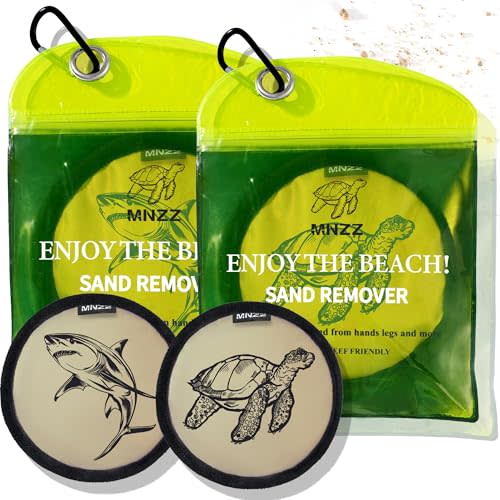 MNZZ Sand Remover Bag Travel Kit Quick Dry Portable Beach Accessories Pouch for Blanket Chair Cover Shell Umbrella Tent Hat Shovel Shade Canopy Pool Picnic Hiking Compact Lightweight
